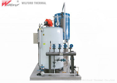 Fácil instale inteiramente o óleo diesel montado patim da caldeira ou gás natural a caldeira de vapor ateada fogo