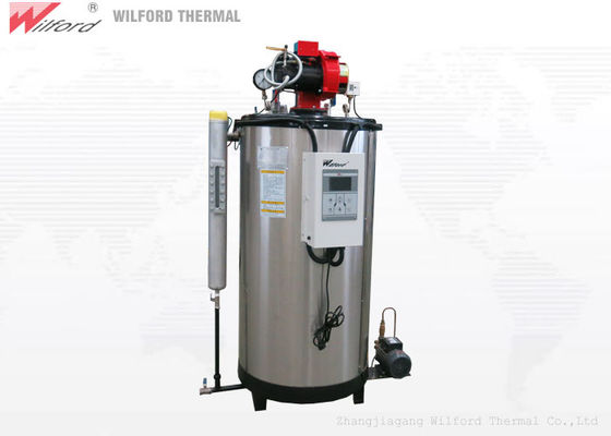 Caldeira de vapor de aço inoxidável automática completa de 100kg/H LPG para a indústria da lavanderia